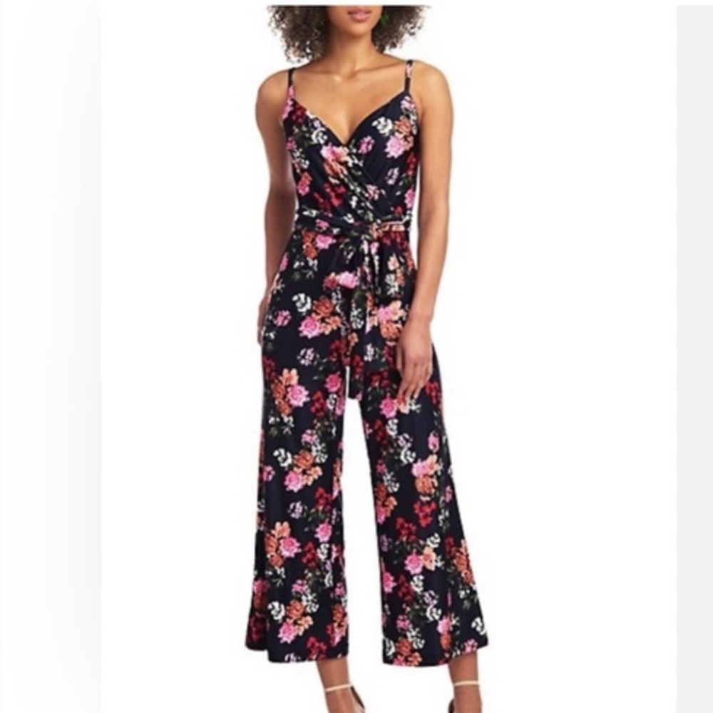 Floral Print Jumpsuit